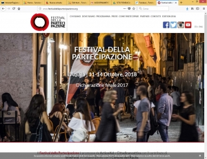 11-14 ottobre 2018 - L’Aquila, Festival della partecipazione