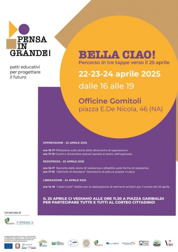 Bella ciao! 22-23-24 aprile